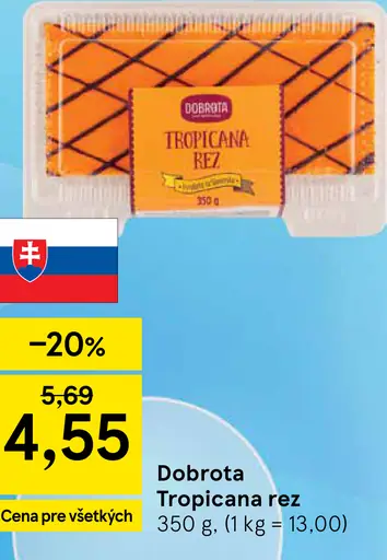 Dobrota Tropicana rez