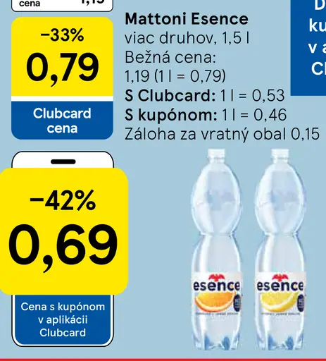 Mattoni Essence – rôzne druhy