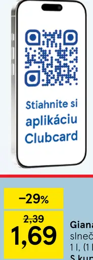 Giana Slnečnicový olej