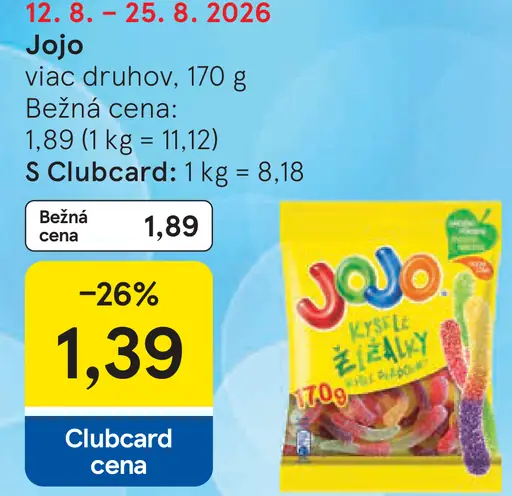 JoJo cukríky