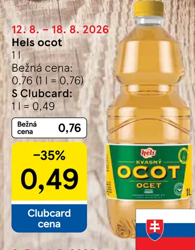 Hels ocot kvasný liehový
