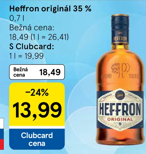 Heffron Original rum 35 %