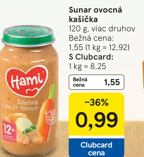 Hami mäsovo-zeleninový príkrm