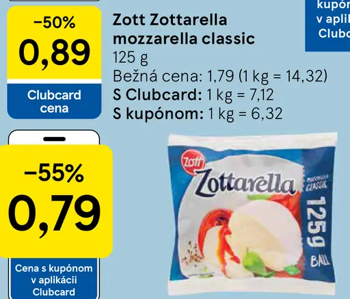 Zott Zottarella Mozzarella Classic