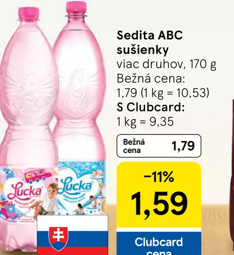Lucka dojčenská voda