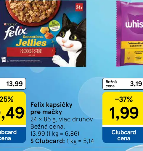 Felix kapsičky pre mačky
