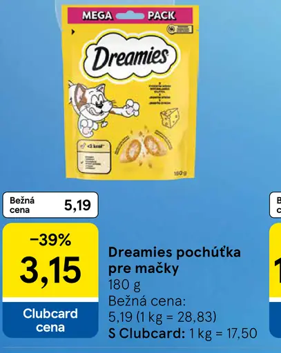 Dreamies pochúťka pre mačky