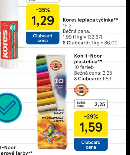 Kores lepiaca tyčinka