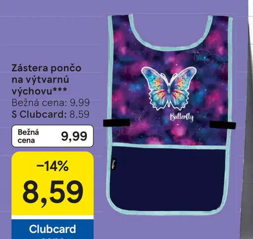 Käthe Kruse zástera pončo na výtvarnú výchovu