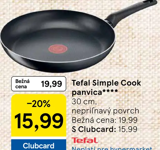 Tefal Simple Cook panvica nepriľnavý povrch