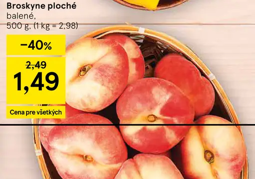 Broskyne ploché