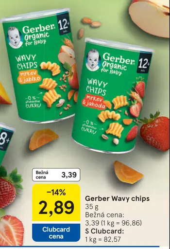 Gerber Wavy chips