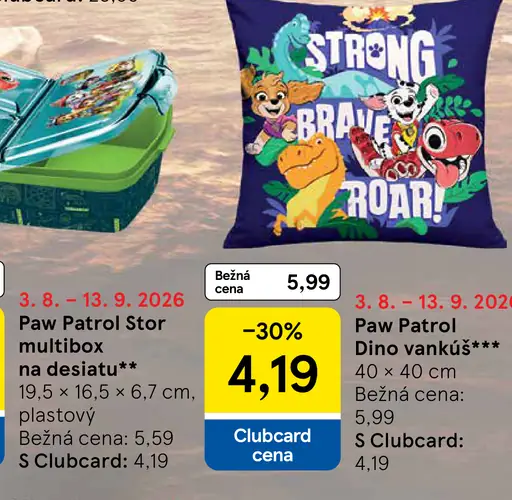 Paw Patrol Stor multibox na desiatu