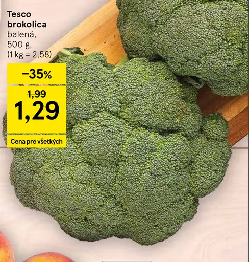 Tesco brokolica