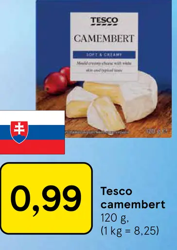 Tesco camembert