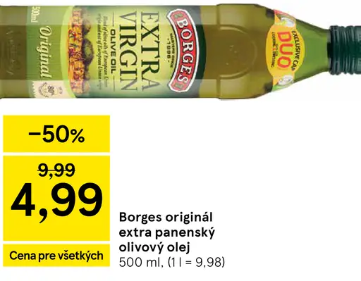 Borges Original Extra panenský olivový olej