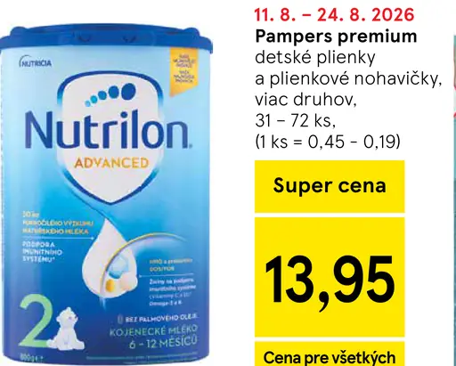 Pampers premium detské plienky a plienkové nohavičky