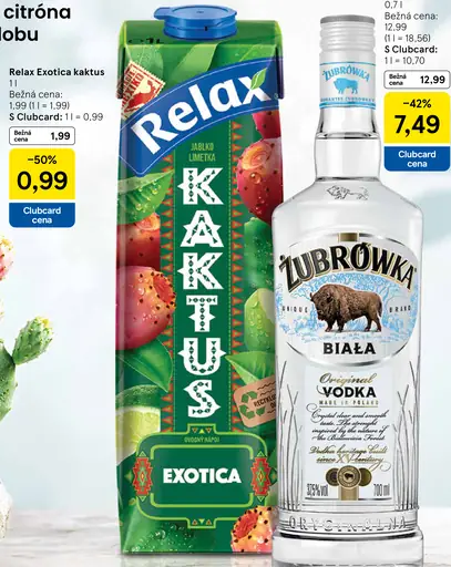 Relax Kaktus ovocný nápoj