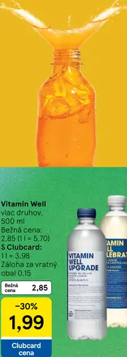 Vitamin Well funkčný nápoj