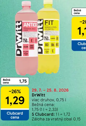 DrWitt funkčný nápoj