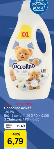 Coccolino aviváž Sensitive