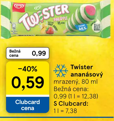 Twister ananásový