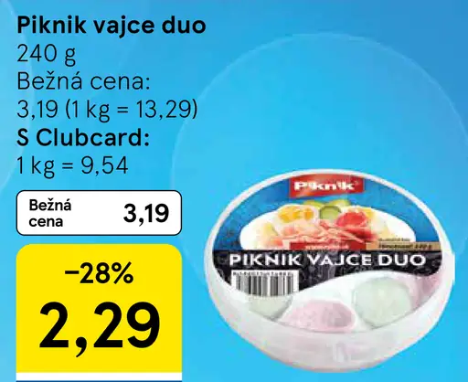 Piknik vajce duo
