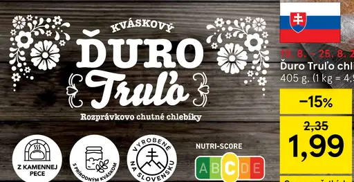 Ďuro Trulo chlieb pšeničný