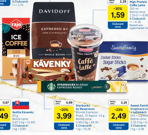Rajo ľadová káva Caffé Latte