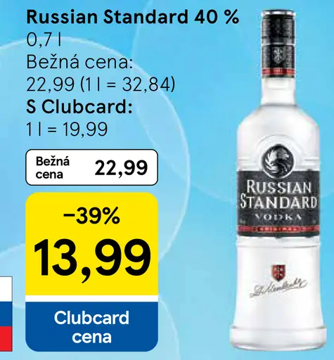 Russian Standard Vodka 40%
