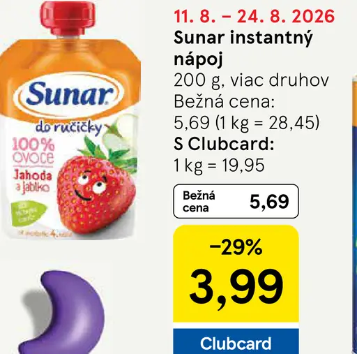 Sunar 100 % ovocie