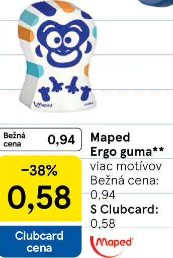 Maped Ergo guma