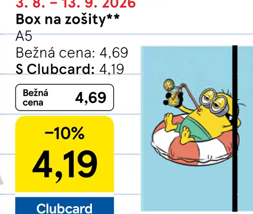 Box na zošity A5