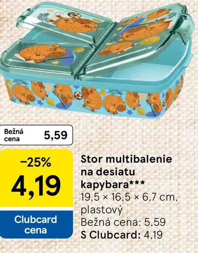 Kapybara sto multibalenie na desiatu