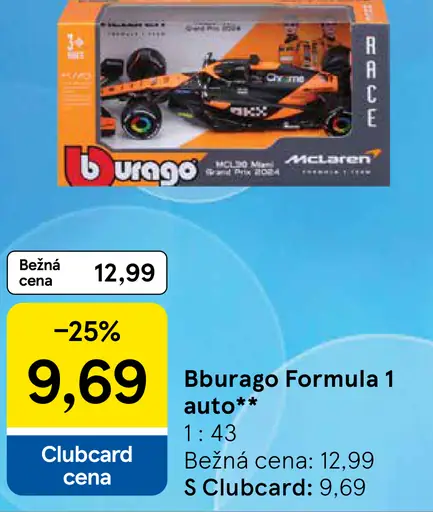 Bburago Formula 1 auto
