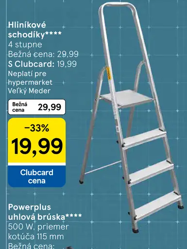 Hliníkové schodíky