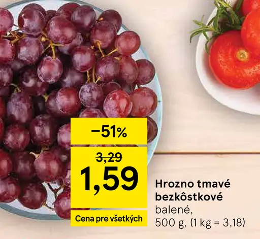 Hrozno tmavé bezjadierkové