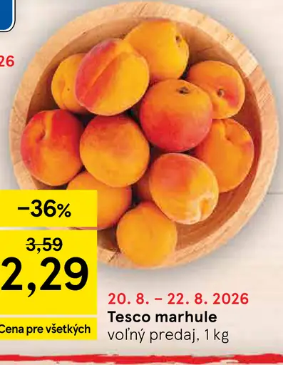 Tesco marhule