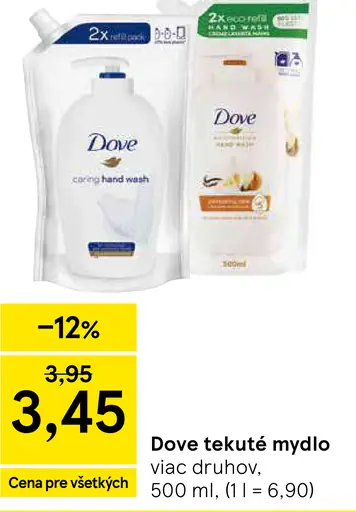 Dove Tekuté mydlo