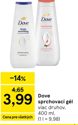 Dove Sprchovací gél