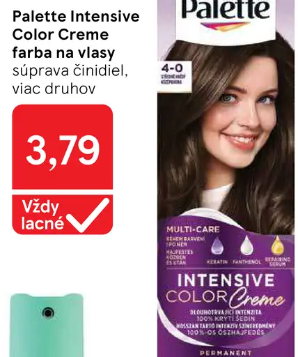 Palette Intensive Color Creme farba na vlasy pralinka 4-5