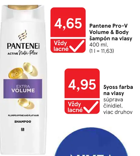 Pantene Pro-V Volume & Body šampón na vlasy