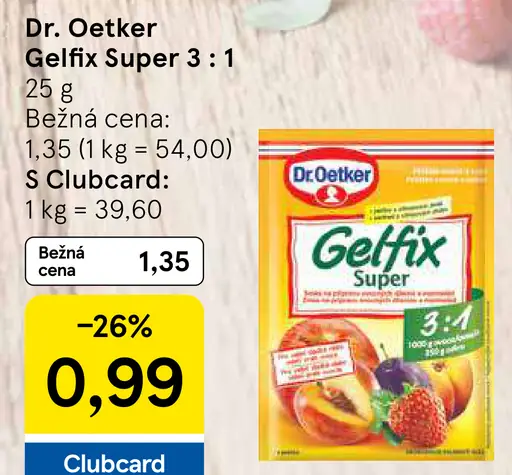 Dr. Oetker Gelfix super 3:1