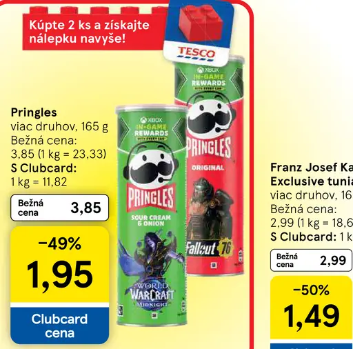 Pringles viac druhov