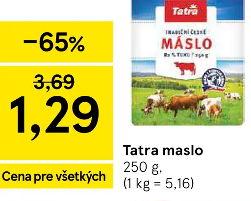 Tatra maslo