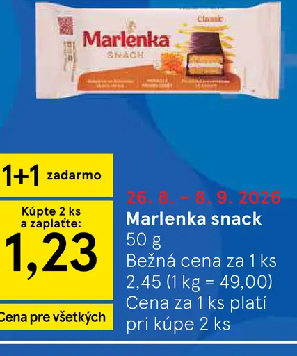 Marlenka snack