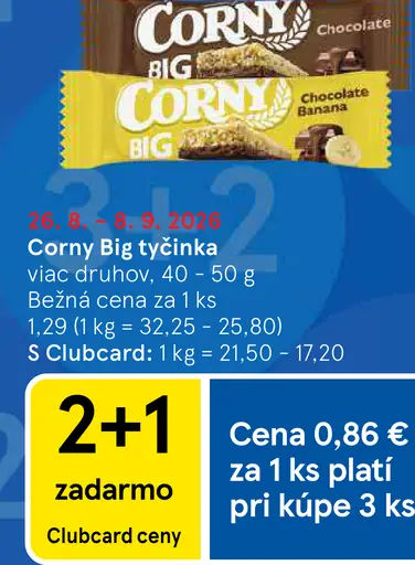 Corny Big Tyčinka