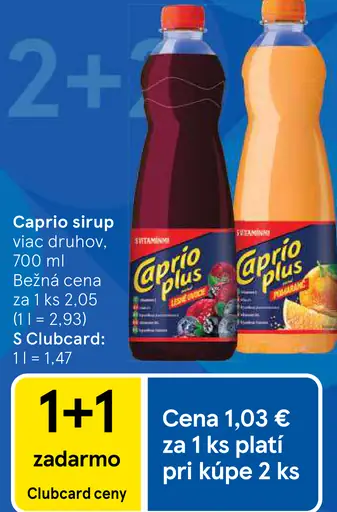 Caprio sirup