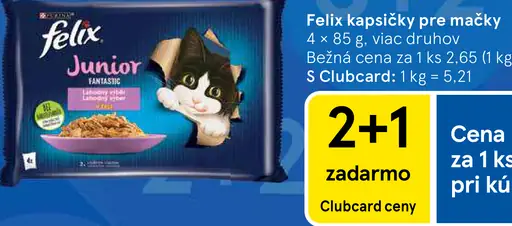 Felix kapsičky pre mačky