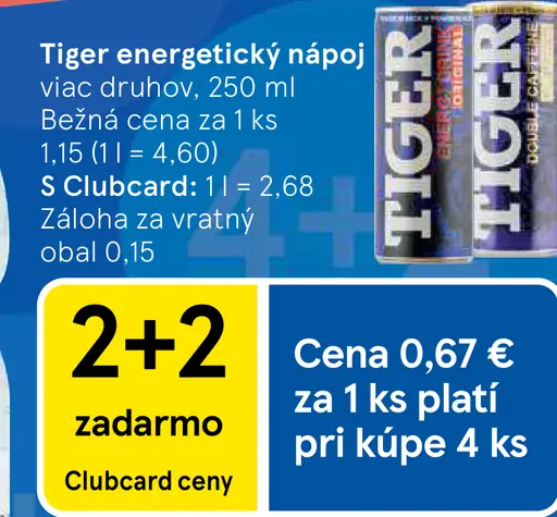 Tiger Energetický nápoj